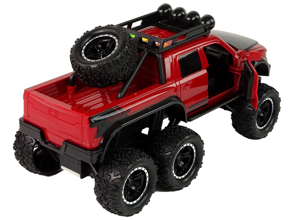 Off-Road Car Friction Drive Big Wheels 1:16 Red