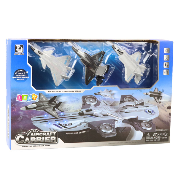 Gun Launcher Fighter Planes 3in1 Set Lights Sounds