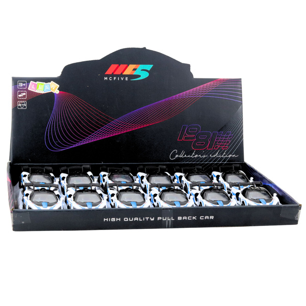 Sports Car Metal Drive Opening Doors White 1:32