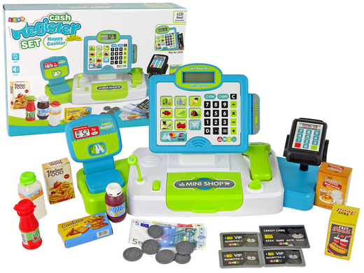 Plastic cash register for children