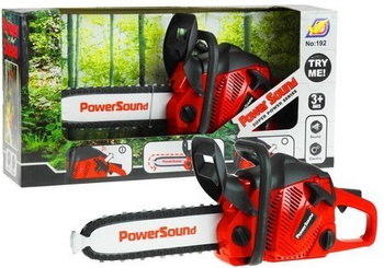 Kettensäge mit Sägegeräusch Motorsäge Sound- und Lichteffekte Spielzeug für Kind