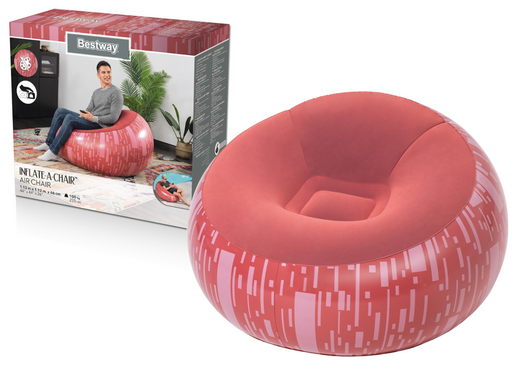 Inflatable Chair Red Bestway 75052