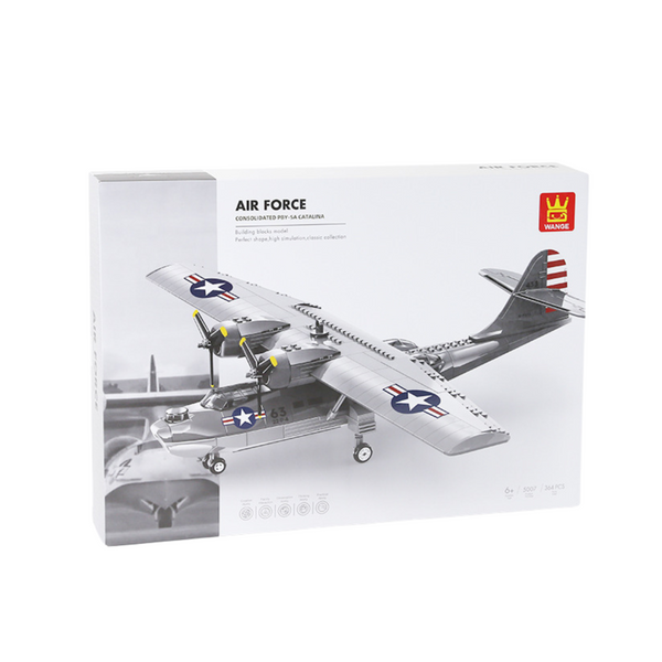 Construction Blocks Airplane PBY-5A Catalina 364el