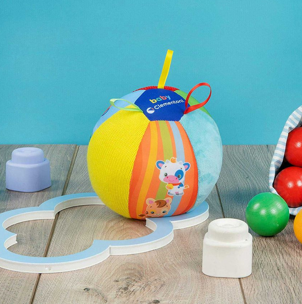 Soft Musical Ball with Animals Clementoni 17475