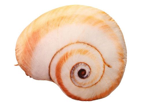 Plüsch-Schneckenhaus-Maskottchen-Kissen 50 x 40 cm