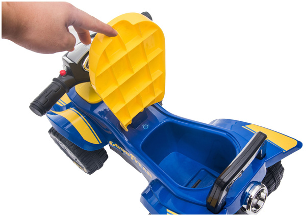 Quad Ride-on Sound Light 551-G Blau