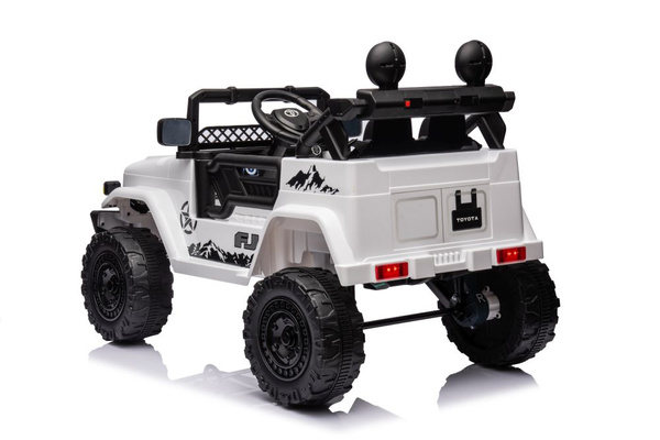 Battery Car Toyota FJ White 4x4