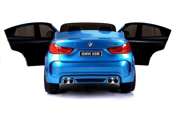 Kinderauto BMW X6M Blau lackiert