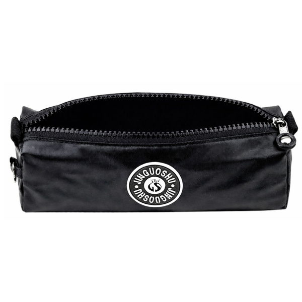 Federmäppchen für die Schule, Organizer, Einzelfach, Schwarz, 21,5 cm