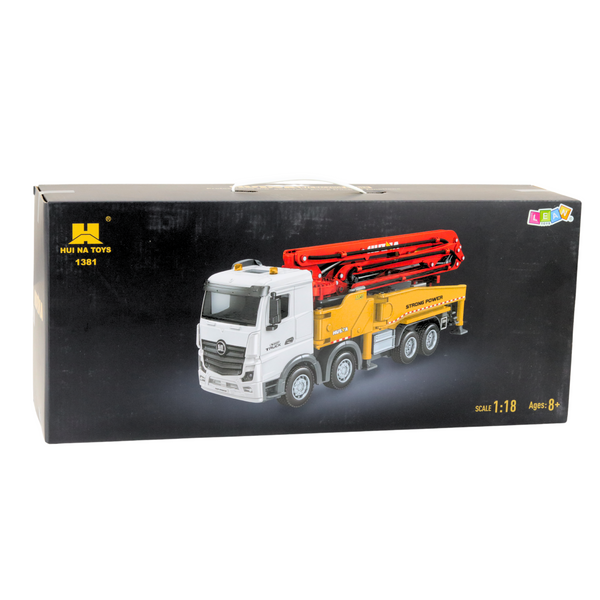 Pomogruska Beton-LKW Ferngesteuerter RC Huina Gelb 1:18