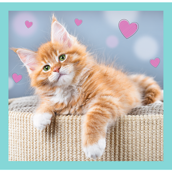 Puzzle - "3 in 1" - Süße Tiere Trefl 34862