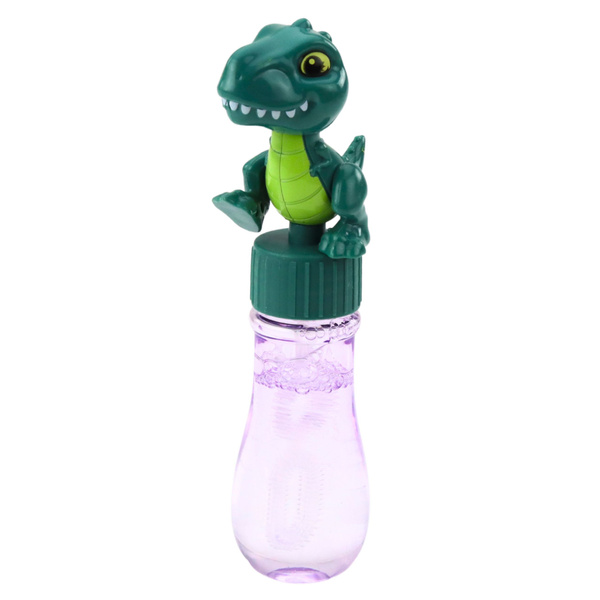 Soap Bubbles Dinosaur Movable Figurine Colorful 14cm Mix