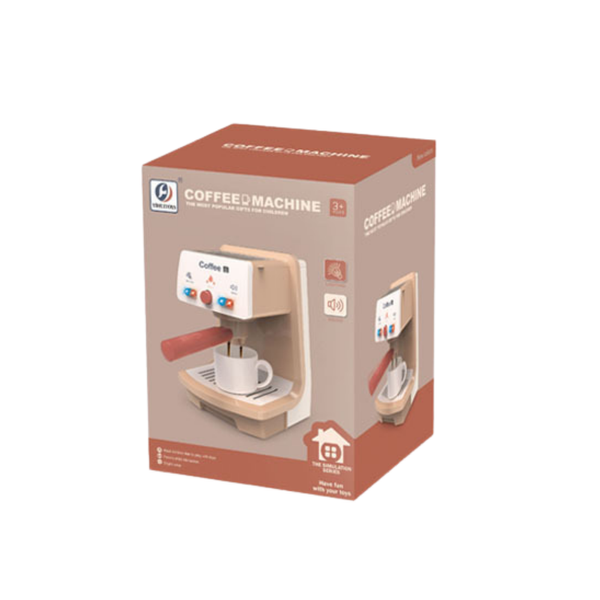 Kaffeemaschine Spielzeug Tasse Siebträger Lichter Geräusche