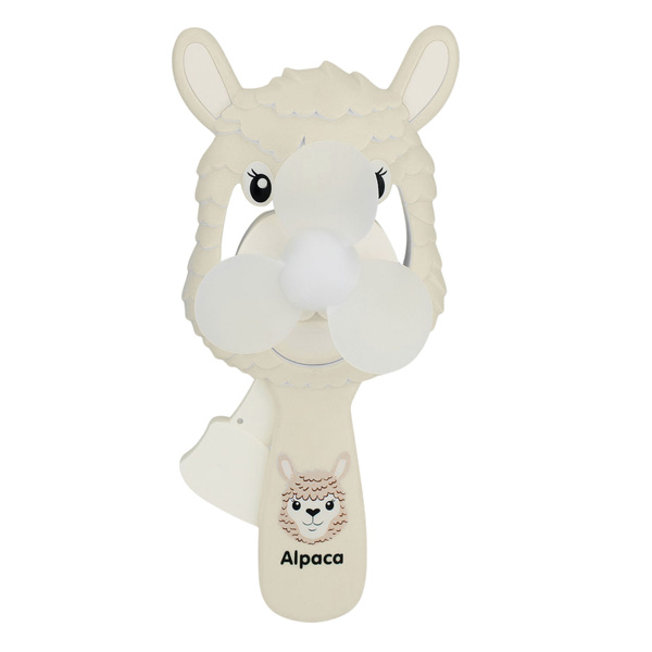 Wiatraczek Wentylator Ręczny Mechaniczny Dla Dzieci Alpaka Mix