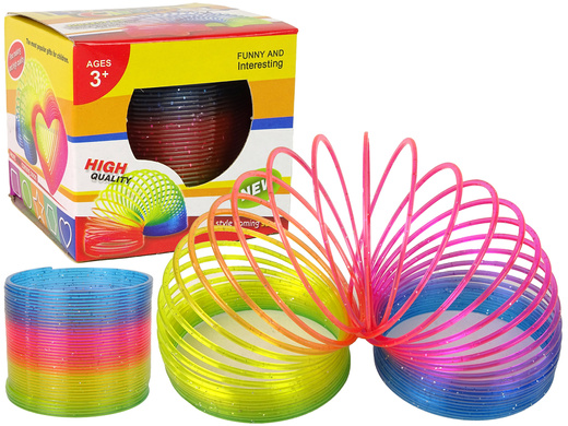 Magischer verrückter Glitzer-Regenbogen-Frühling