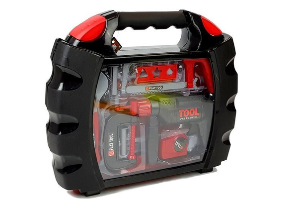 DIY Werkzeugset im Koffer Schwarz