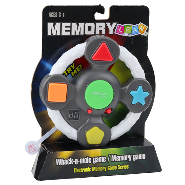 Elektronisches Logikspiel Memory Arcade Lenkrad Lichter Sounds