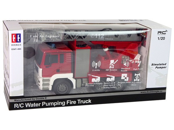Remote Controlled Fire Brigade Water Moving Ladder