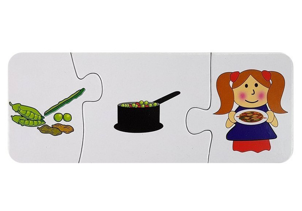 Educational Puzzle Puzzle Learning 10 Connections