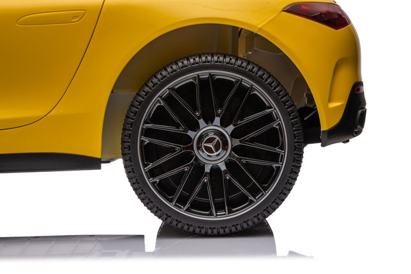 Mercedes AMG SL63 Battery Car, Yellow Painted