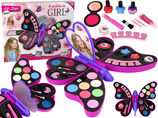 Make-up set Purple Butterfly Eye Shadows