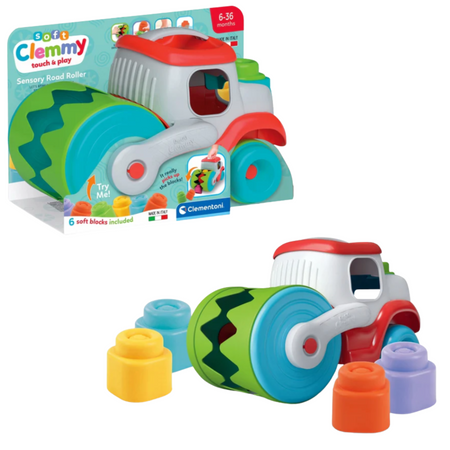 Clemmy Sensorik-Walze Sortierspiel Clementoni 17495