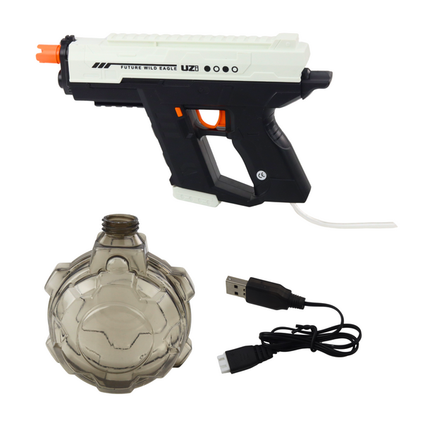 Electric Water Gun Automatic 10m Black White 800ml