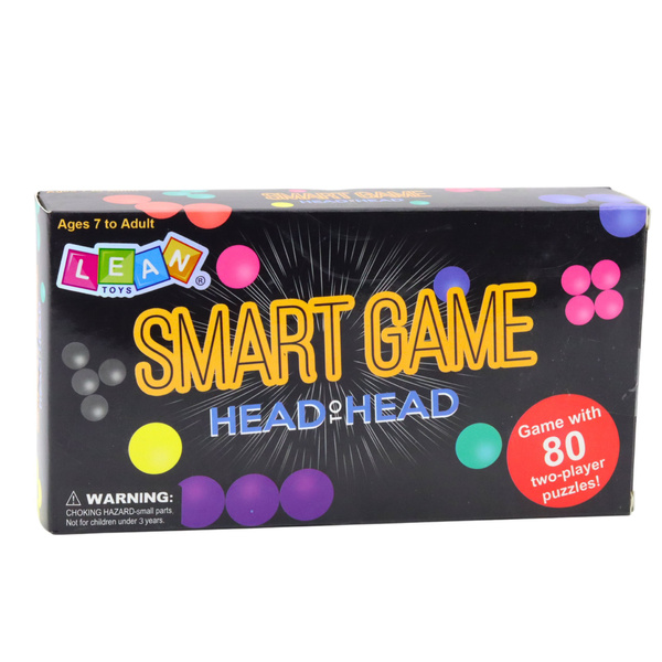 Educational Logic Game Head to Head Balls Patterns Cards