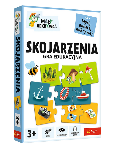 Educational Game Associations Little Explorer Trefl 02808