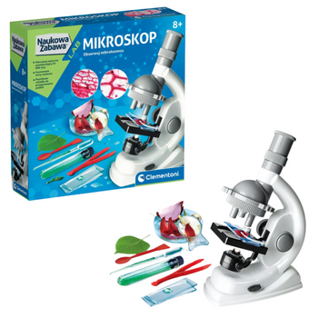 Mikroskop-Experimente  Polnische Sprache Clementoni 50806