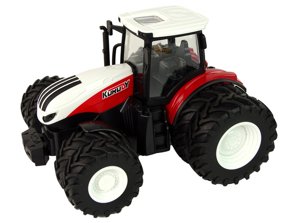 RC Traktor mit Anhänger 1:24 Rot Grün