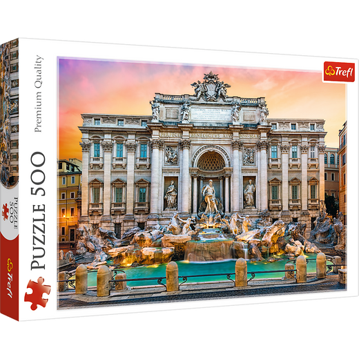 Puzzle - 500 - Fontanna di Trevi - Rzym - Trefl 37292