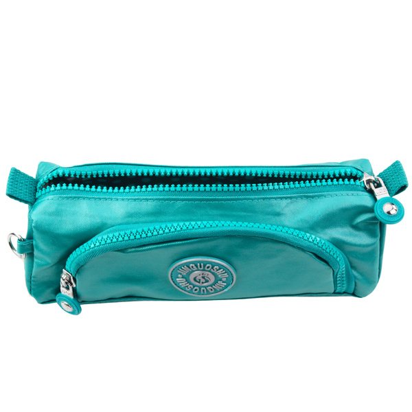 School Pencil Case Functional Two Pockets Pendant Mix