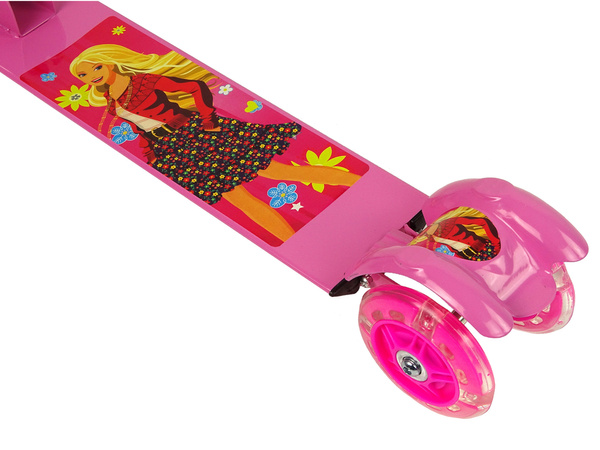 Dreirad Rosa LED leuchtende Räder