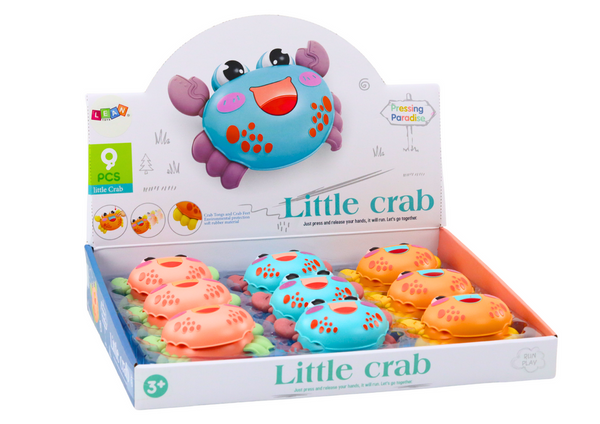 Little Happy Crab Reibungsantrieb 3 Farben