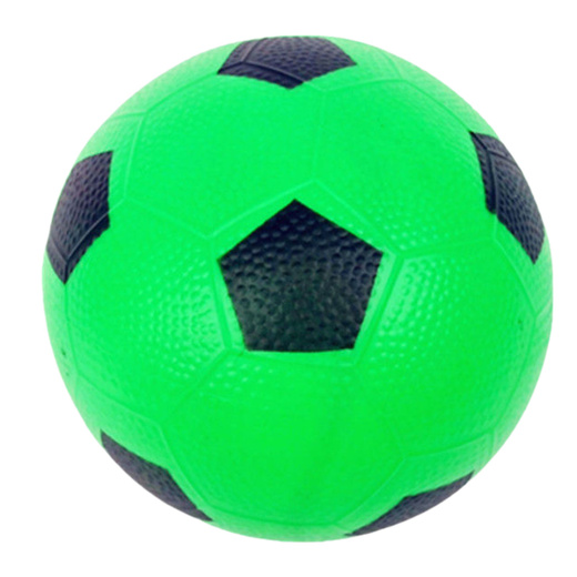 Leichter, grüner Gummi-Strandfußball, 16 cm