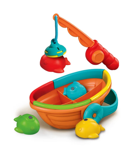 Angelspiel mit Boot und Fischen Clementoni 17581