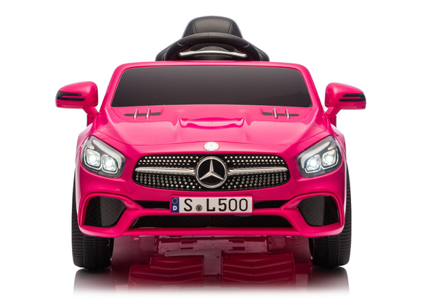 S506 Pink Electric Ride-On Car Mercedes SL500