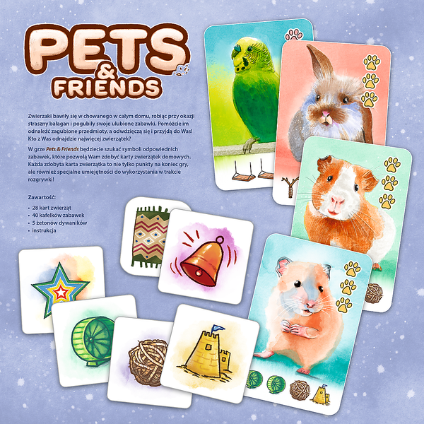 Family game Pets & Friends Trefl 02443