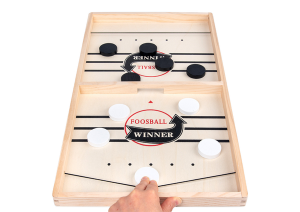 Arcade-Spiel Hockey Katapult Holz Air Hockey 36cm