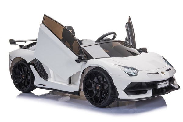 Auto na akumulator Lamborghini Aventador SX2028 Biały