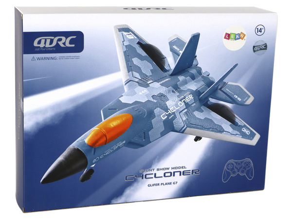 R/C 4D-G7 Flugzeugbeleuchtung, Groß, Blau