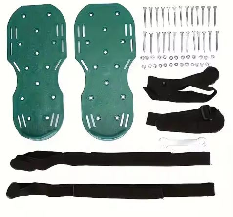 Vertikutierer-Schuhüberzüge mit Grasspikes