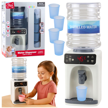 Interaktiver Wasserspender für Kinder mit Bechern, Lichtern und Geräuschen