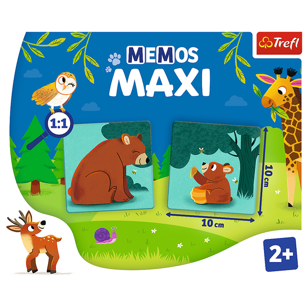 Memos Maxi Animals and Their Babies Trefl 02268