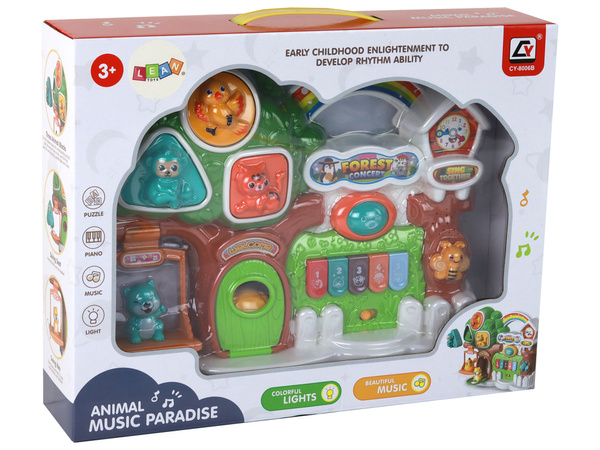 Piano set, Concert, Forest, Animals, Educational panel