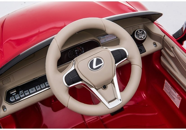 Lexus JE1618 Electric Ride-On Car Red Painted