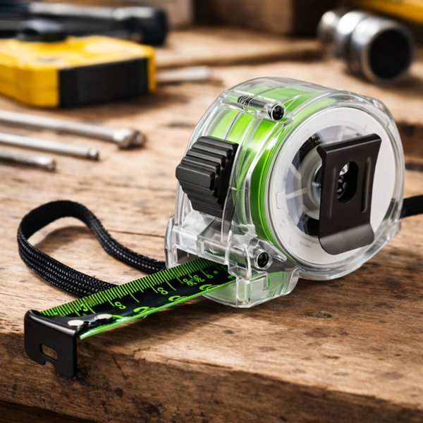 Fluorescent Measuring Tape Roll 5m 25mm