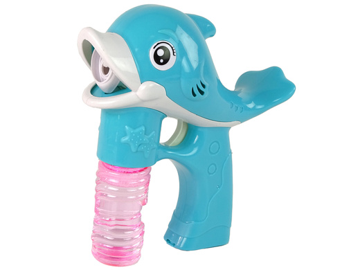 Dolphin Blue Soap Bubble Machine