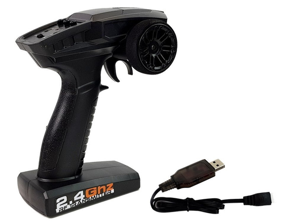 Remote Controlled Off-Road 1:18 Black ENOZE 9304 40 km/h